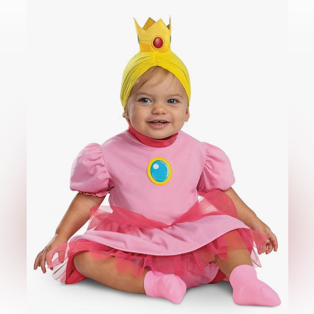 12-18months princess peach costume